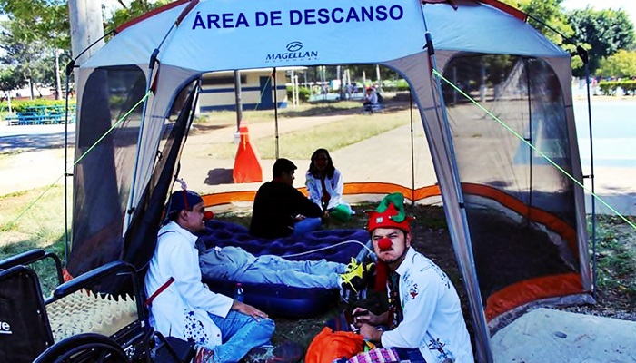 área de descanso 