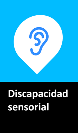 Causas e información de discapacidad sensorial 